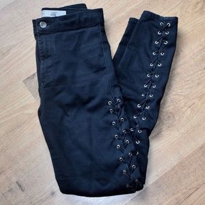 Topshop High Waisted Skinny Jeans
